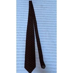 CK Calvin Klein Men's Necktie Geometric Print 100% Silk Neck Tie Multicolor New